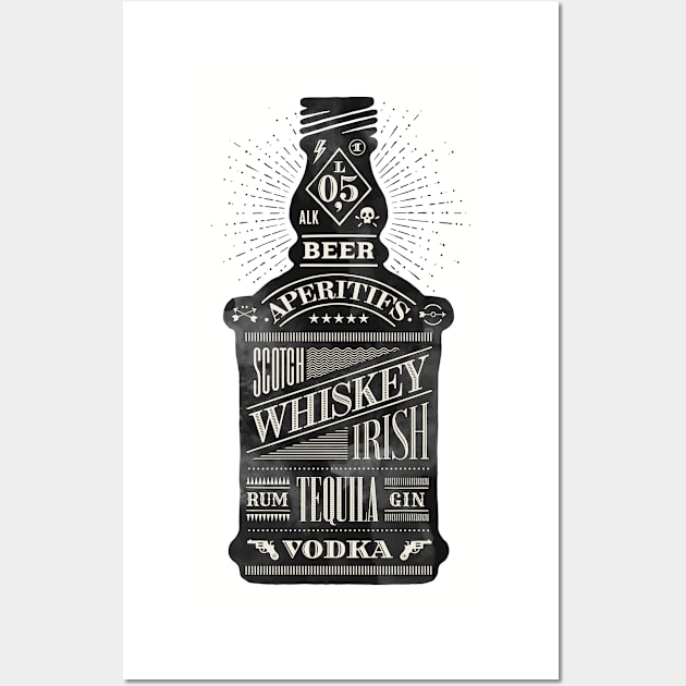 The Perfect Bottle Wall Art by TipsyCurator